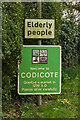 Codicote : Welcome sign