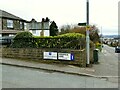 Signs on Moorfield Drive, Rawdon