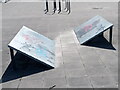 View of skateboard ramps in Parsloes Park