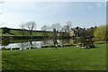 Duck pond in Grewelthorpe