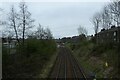 SE3055 : Rail lines north of the station by DS Pugh