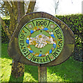 TM2691 : Topcroft village sign by Adrian S Pye