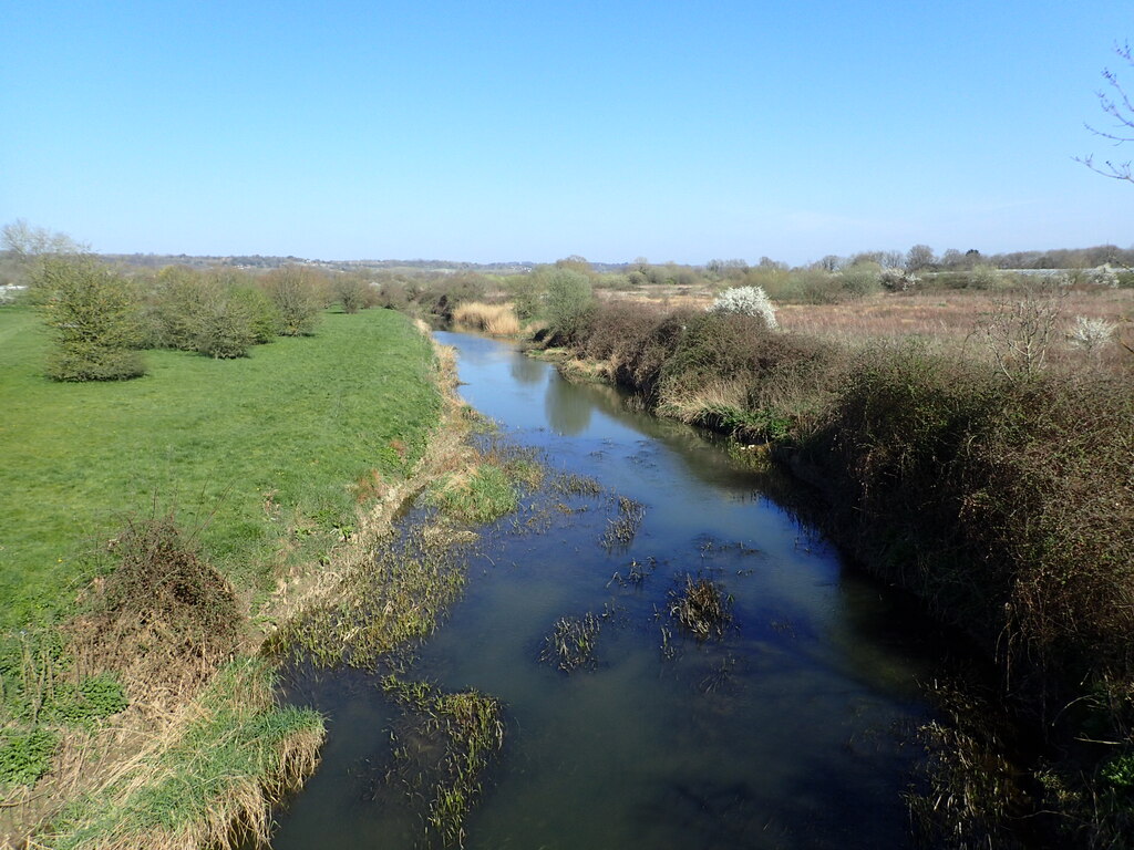 River Beult seen from Linton Hill © Marathon :: Geograph Britain and ...