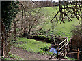 Staffordshire farmland by Penn Brook near Gospel End