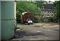 Boiler on the site of Smithy Place Mills, Brockholes