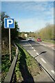 A1307 Layby Approaching Linton