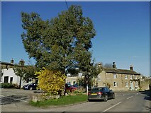 SE3249 : Kirkby Overblow village centre by Stephen Craven