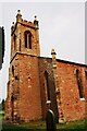 The tower of St John the Baptist Church, Upperby