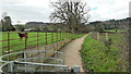 Footpath to Huntley church