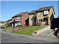 Houses on Hollingbourne Crescent, Broadfield, Crawley