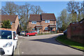 Houses on Netley Close, Broadfield, Crawley