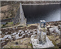 J3125 : Survey Point, Ben Crom Reservoir by Rossographer