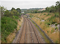 Railway line, by Smithton