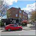 Cherry Hinton High Street: haircut queue