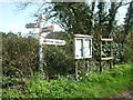 Signpost to Sutton Mallet