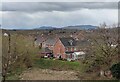 Houses on the edge of Stourport-on-Severn