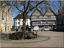 SP0343 : Market Square and the Round House by Philip Halling