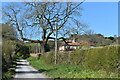 Buckholt Road, approaching Church Farm