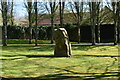 Standing stone at Buckholt House