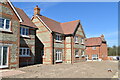 New houses under construction on the edge of Broughton