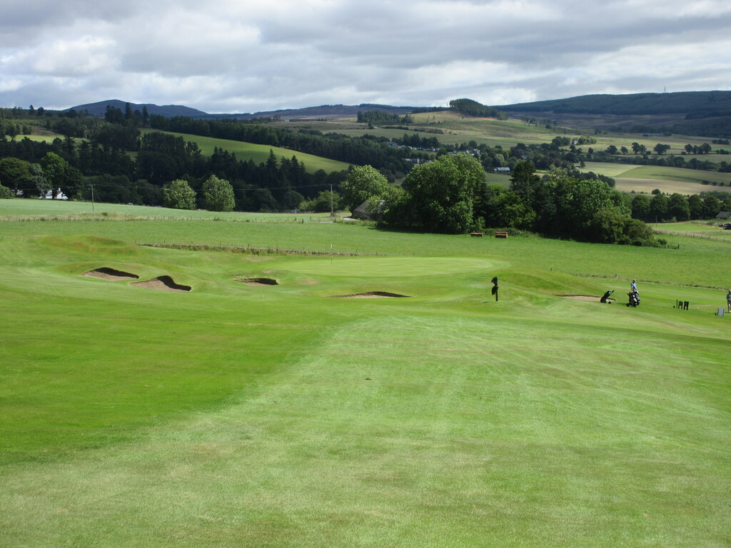 Pitlochry Golf Club, 9th Hole,... © Scott Cormie Geograph Britain