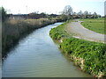 The Banwell flowing to Ebdon