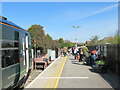 Severn Beach Station looking towards Station Road exit