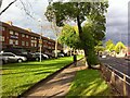 East Meadway shops, Tile Cross