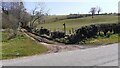 Footpath to Longdales from road opposite Beck Farm