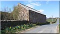 NY5343 : Barn at Cross House  beside road to Ruckcroft by Roger Templeman
