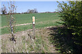 Footpath by Mickle Hill Farm