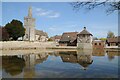 Staunton church and dovecote