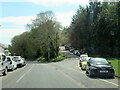 North Malvern Road passing entrance to North Quarry car park