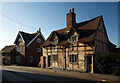 Half-timbered building on Theatre Street, Warwick