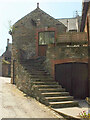 Steps at Tuckenhay Mill