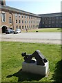 Statue "Loving Care" at County Hall, Exeter