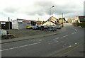 Businesses beside Cochno Road