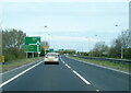 A64 nears A1237 roundabout