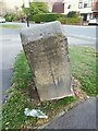 Spen Lane milestone - side