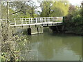 TM2281 : Bridge over the River Waveney at Needham old mill by Adrian S Pye