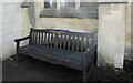 SO6101 : Elizabeth Wolridge memorial bench, High Street,  Aylburton, Gloucestershire by Jaggery