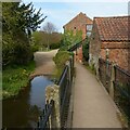 Ford and footbridge at Hoveringham Mill