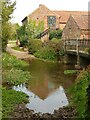 Ford and footbridge at Hoveringham Mill