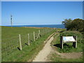 NZ9505 : Cleveland Way near Robin Hood's Bay by Malc McDonald