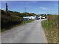 The reception buildings for Sandy Acres campsite