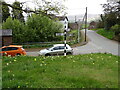 Fingerpost and road junction, Glassonby