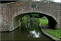 SO8480 : Austcliff Bridge near Caunsall in Worcestershire by Roger  D Kidd