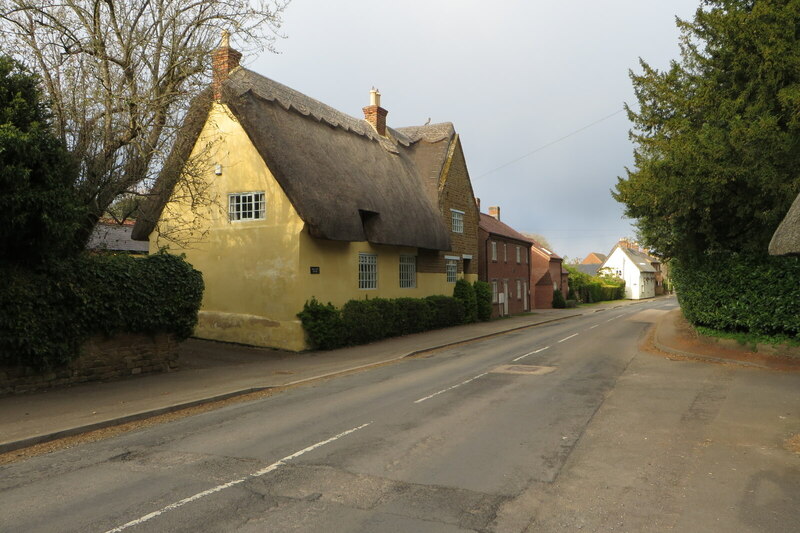 Thatched Cottage On East Haddon Main... © Philip Jeffrey :: Geograph ...