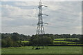 Pylon close to Church Farm