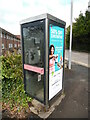SU8693 : KX100 Telephone Box in Priory Road, High Wycombe by David Hillas